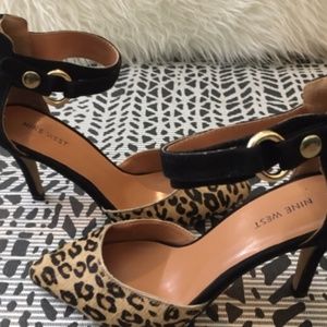 Nine West Leopard heels